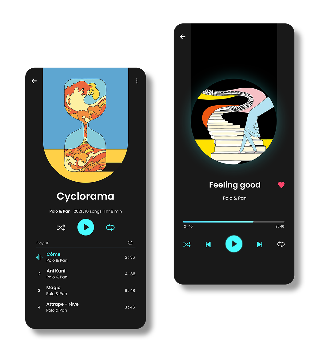 some ui made during the Daily UI challenge